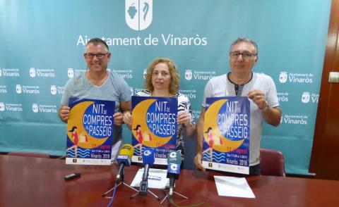 Presentació  de "Nite de compres al passeig"