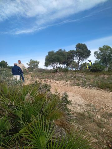 Comencen treballs forestals a la zona de l'Ermita i edificacions properes