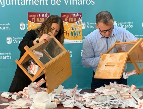 Sorteig de la Campanya "Comprar a Vinaròs té premi"