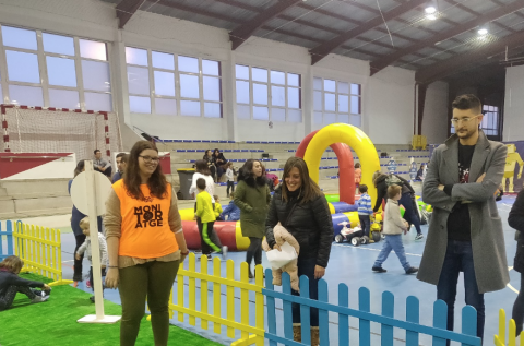 Engega el Parc de Nadal al Poliesportiu Municipal