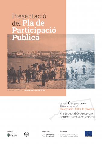 Vinaròs celebrarà la primera jornada de participació del Pla Especial de Protecció del Centre Històric