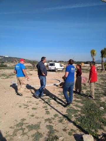 Les feines del parc de la Paret Blanca avancen a bon ritme