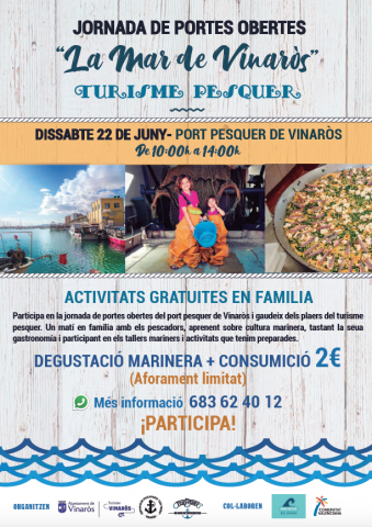 “La Mar de Vinaròs”, jornada de portes obertes de turisme pesquer a la llotja del Port de Vinaròs