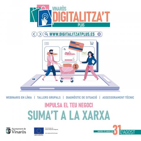 El Ajuntament de Vinaròs impulsa la transformación digital de los negocios locales con el inicio del programa Vinaròs DIGITALITZA’T PLUS