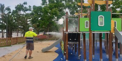 El Ayuntamiento prepara la reapertura de los parques